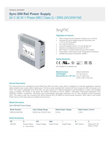 Alimentation à découpage 24V stable pour automatismes et volets - 3