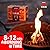 50 pcs Fire Starter for Indoor and Outdoor Use - Natural, Eco-Friendly Firelighter for Grills, Smokers, Fire Pits, Wood Stoves - Waterproof, All-Weather Charcoal Starter, Fire Starters for Campfires