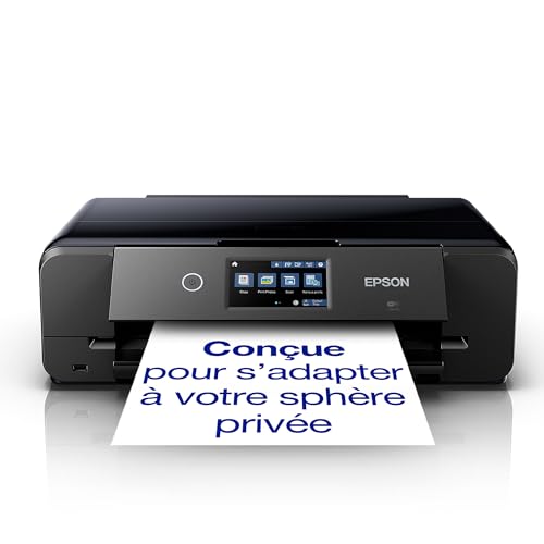 Epson Expression Photo XP-980 | Imprimante Photo Multifonction A3 Wi-FI | Impression Recto Verso Automatique | Bacs séparés pour Papier Photo et A3 |...