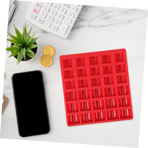 Caja Decorativa Plástica Roja para Monedas 2 Pzas miniatura 6