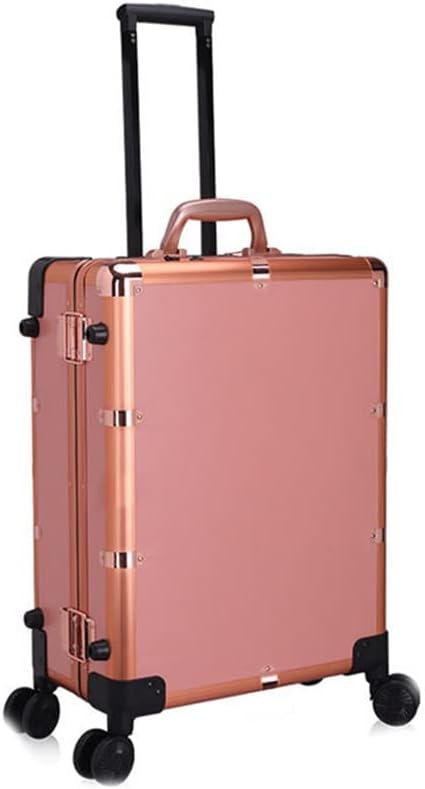Makeup Travel Case With Light Foldable Foot Bar Beauty Manicure Trolley Case Smart Case(E)