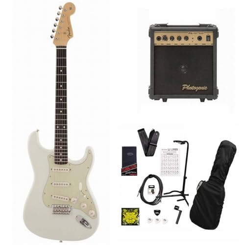 tF_[/Made in Japan Traditional 60s Stratocaster Rosewood Fingerboard Olympic White PG-10AvtGLM^[S12_Zbg