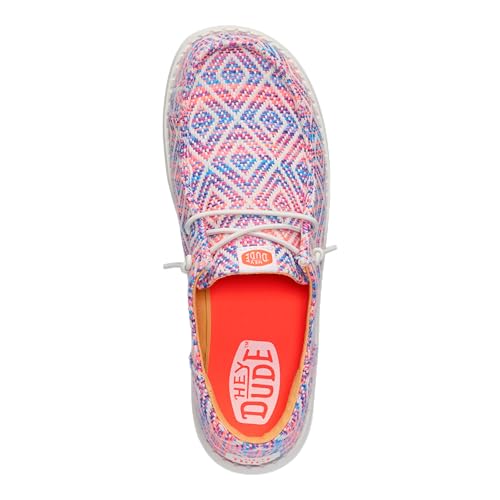Image of HEYDUDE Wendy Funk Baja | Women's Shoes | Women's Slip-on Loafers | Comfortable & Light-Weight