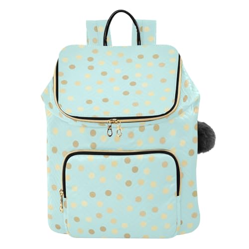 Sac de voyage tendance à pois dorés pour vos escapades urbaines