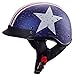 Towel Rings Capitano America Motociclo Casco Aperto ​in Mezza DOT Mezza Protezione Il Viso Misura Regolabile Bici Cruiser Chopper Scooter Ciclomotore ​ATV per Unisex