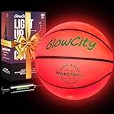 GlowCity Light Up Basketball-Uses Two High Bright LED's (Official Size and Weight)