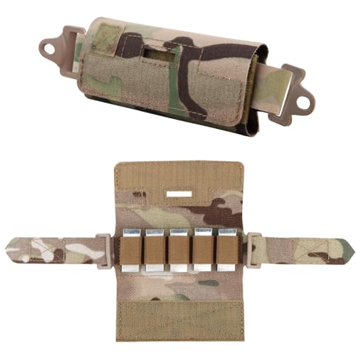 Tactical Helmet Counterbalance Weight Bag NVG Counterweight Pouch with Five Counter Blocks for OPS Fast BJ PJ MH