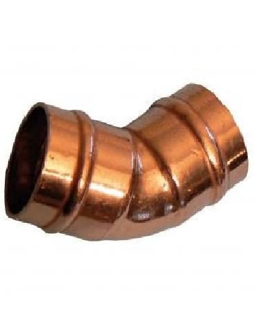 22mm Solder Ring 45 Degree Elbow - Bag of 5