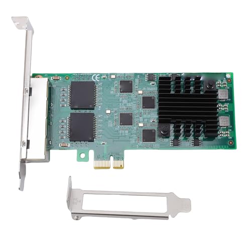Carte NIC Gigabit Ethernet PCIE 2.1 Denash Contrôleur LAN Quatre Ports RJ45 1GbE