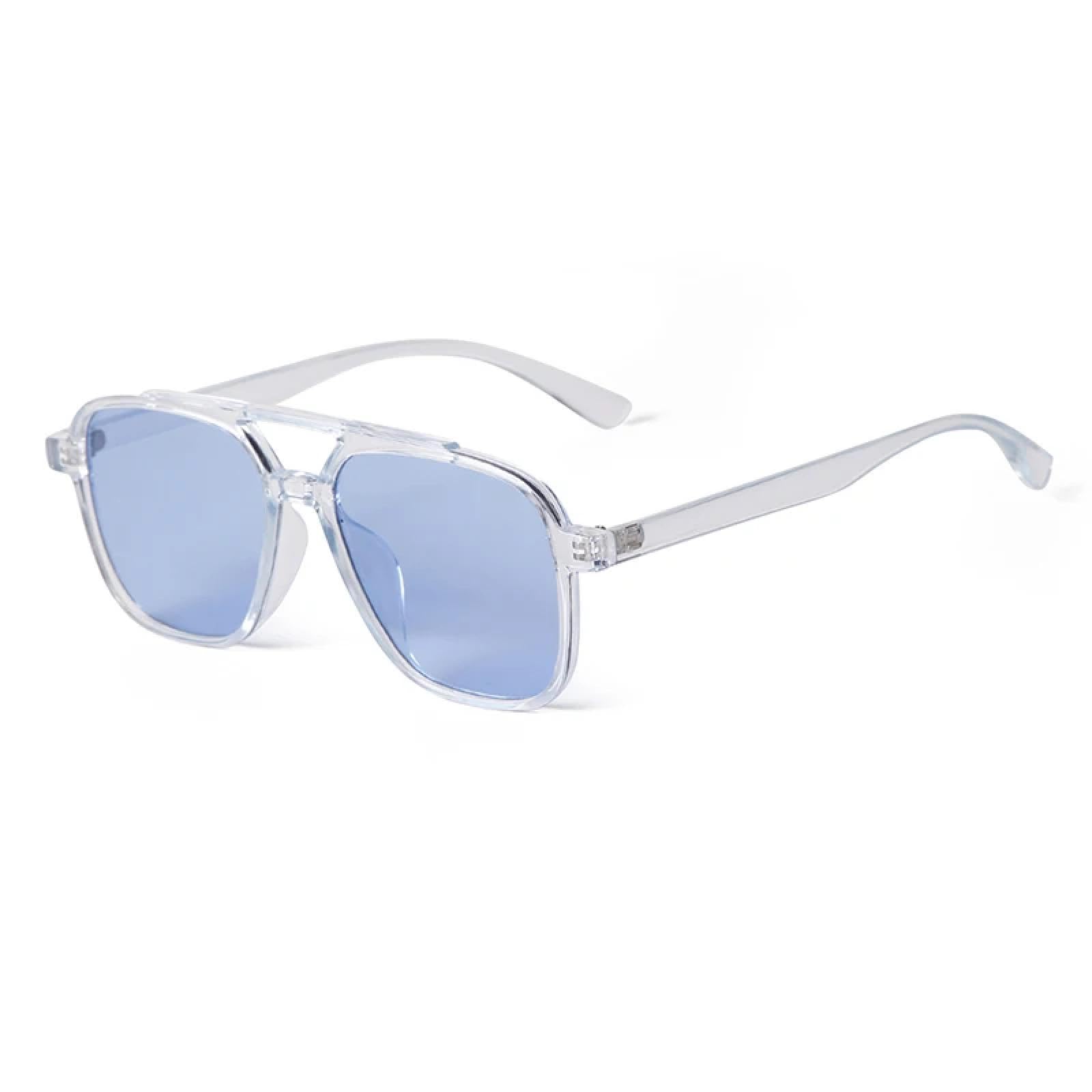 Lunettes de soleil pour sublimer votre regard avec une monture transparente rétro - 8