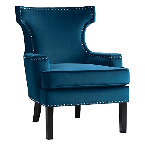 Lexicon Orsina Accent Chair, Navy #TOP12