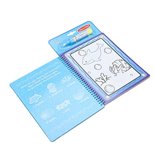 Aquarell & Malbuch, tragbares magisches Aquarell-Malbuch für Kinder, das pädagogisches Geschenk mit einem Stift malt, 10… – Bild 7