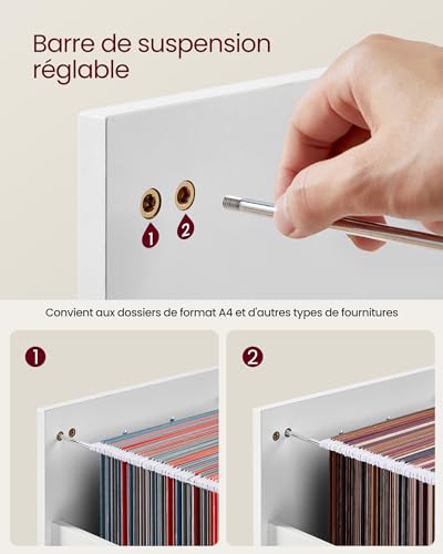 Caisson de Bureau Mobile pour Enlever le Désordre de vos Documents - 7