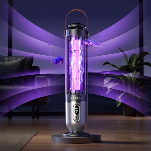 Image of Electric Mosquito Killer Lamp & Insect Bug Zapper Machine - Sensor Automatic On-Off Fly Catcher, LED Lamp Insect Killer for Home VB1