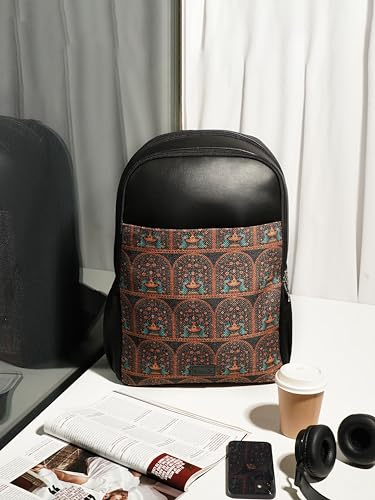 Image of ZOUK Statement Backpack 16.9 L Medium Water Restant Office Laptop Bag /Backpack for Men with padded Tablet & Laptop Compartment - 15.6 inch