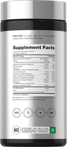 Horbäach Multi Minerals Supplement | 250 Capsules | Iron Free - Image 2