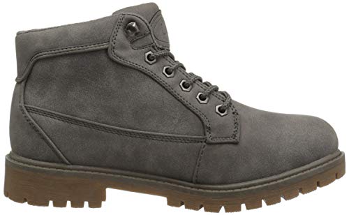 Bota feminina Lugz Mantle Mid Fashion, Charcoal/Gum, 8.5