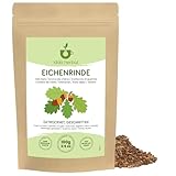IDDA Herbal Eichenrinde Tee 100g, Eichenrinde getrocknet und geschnitten für Kräutertee, Eichenrindentee