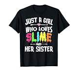 Photo Gallery slime and her sister regali per ragazze e donne maglietta Photo Gallery slime and her sister regali per ragazze e donne maglietta