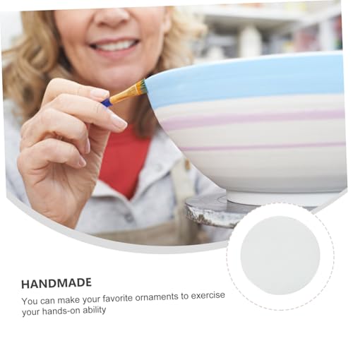 Placa de cerámica para pintar con superficie lisa de color claro 7