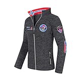 geniales Design Nebulus Fleecejacke OFFBACK Herren, XXL