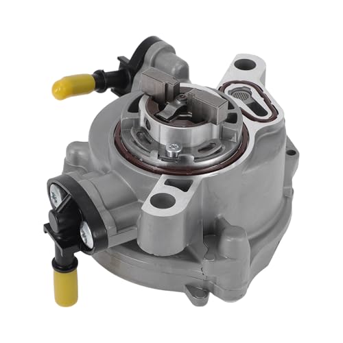 VekAuto Brake Vacuum Pump No.9804021880 Engine Brake Booster Vacuum Pump for Peugeot 206 Aluminum Alloy Silver Tone 1 Pcs