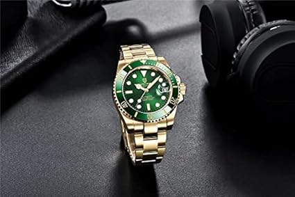 ね*こ様 NH35ムーブメント　自動巻き　グリーンダイヤル ステンレス NH35ムーブメント 自動巻き グリーンダイヤル ステンレス - メルカリ