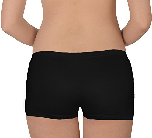 Image of Selfcare Women Soft Cotton Sinker Mid Waist Boyshorts Panties with Concealed Elastic Panel Pack of 3