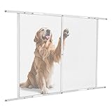 Screen Door Protector, Adjustable RV Screen Door Guard 24Inch High - Fits Door Widths 30' - 36', Easy-to-Install, Entry Protector for Pet Protection