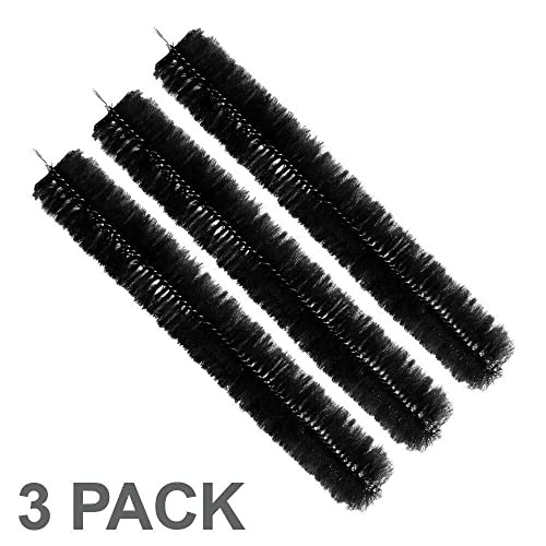 Cepillos para filtro de estanque 12 pulg x 4.5 pulg 3 pzas miniatura 4