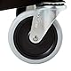 Rubbermaid Commercial Products Hausmeisterwagen, schwarz, 97,5 x 55,4 x 116,8 cm