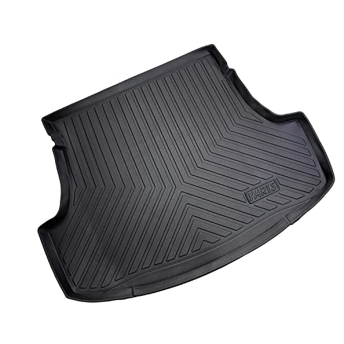 Image of KMH Latex Dustproof / Waterproof / Foldable / Antiskid Car Dicky Mat, Trunk, Boot Mat for Toyota Yaris