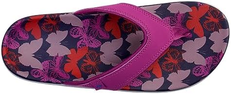 Spenco Women's Orthotic Sandal Flip-Flop, Purple, 11 Wide | Image 4