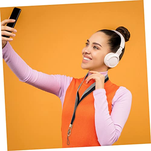 Generic 8 Pçs Cadeia De Telefone Celular Suporte De Telefone Celular Pingente Colar De Metal Cordão