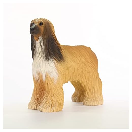 Conversation Concepts Afghan Hound, Tan and White Dog Figurine