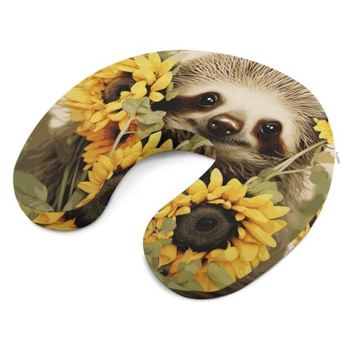 Almohada cuello U espuma viscoelástica 30x25 cm miniatura 6