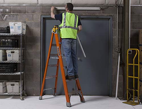 Image of Louisville Ladder FS1505 Step Ladder, 5-Feet, Orange