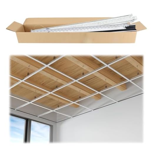 Muzata Complete Ceiling Grid System Kit