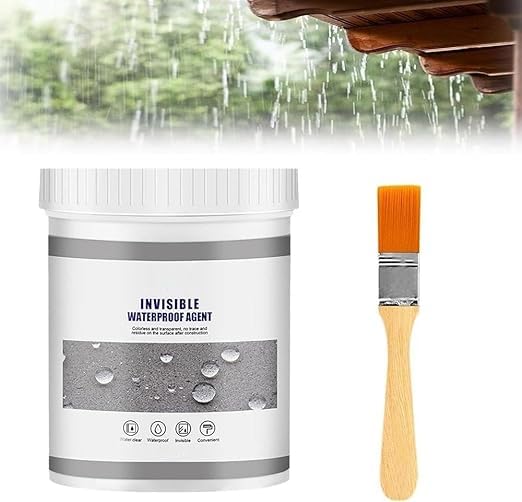 Kresal Waterproofing Sealant Clear Super Strong Bonding Sealant, Invisible Waterproof Anti-Leakage Agent with Brush, Suitable for Wood Metal Tiles Concrete - (300gm) (B0D2H5V7P8) Amazon Price History, Amazon Price Tracker