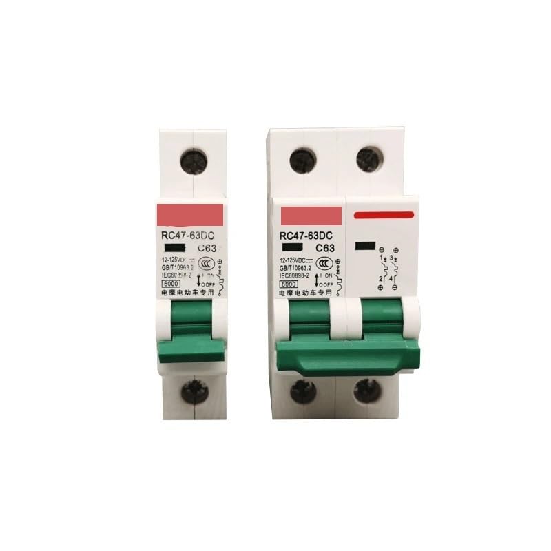 Salvavita Riarmo Automatico Interruttore automatico CC 1P 2P 80A 100A 125A 150A 200A 250A for 12V 24V 36V 48V 60V 72V 120V(2P,150A)