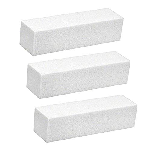 Preisvergleich Produktbild Gually Nagelfeile, Weiß, 3 Stück