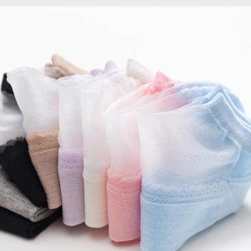 Image of NICSY New Desigen Girls Women's Comfort Ankle Length Socks No Show Low Cut Socks Multicolor (Free Size Pair Pack)