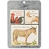 Primitives by Kathy Animal Puns Magnet Set