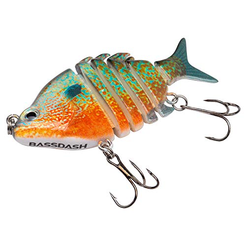 Crapet arlequin swimbaits multi jointé topwater pour pêche côtière