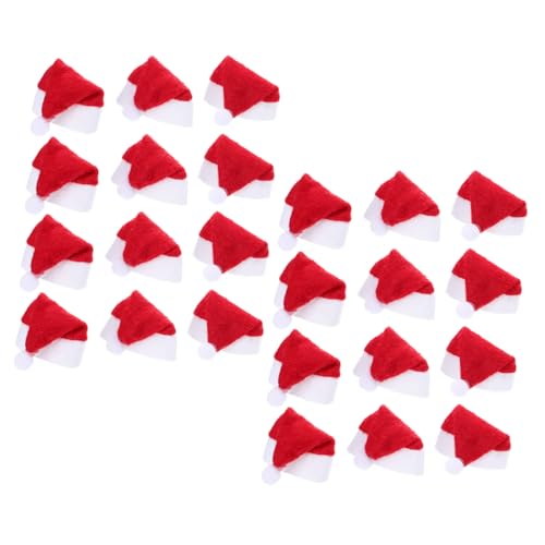 Mini Bonnets de Noël pour Sucettes : Accessoire Décoration Table et Friandise