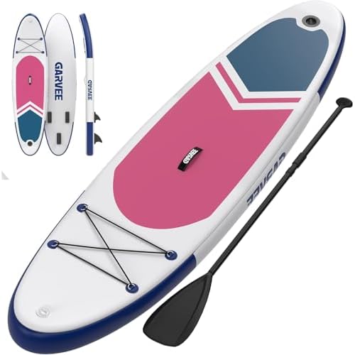 Inflatable Stand Up Paddle Board, 10 ft 6 in/11 ft Paddle Boards with Premium Accessories, Non-Slip EVA Deck, Ultra-Light Carry Bag Pump, SUP for Yout