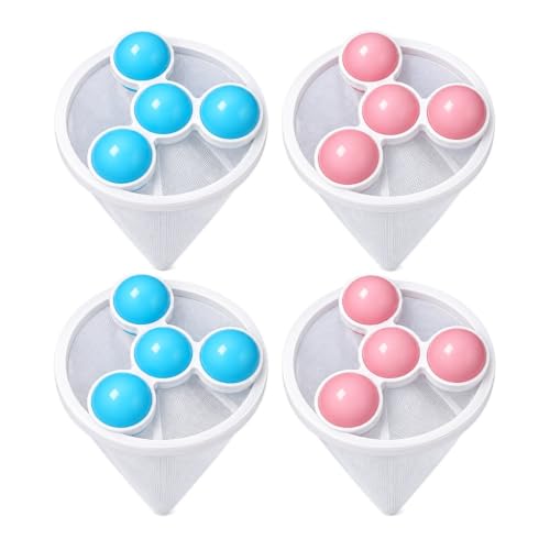 OKAKA Pet Hair Remover for Laundry, Top-Load Washers Only, Floating, 4 Pcs