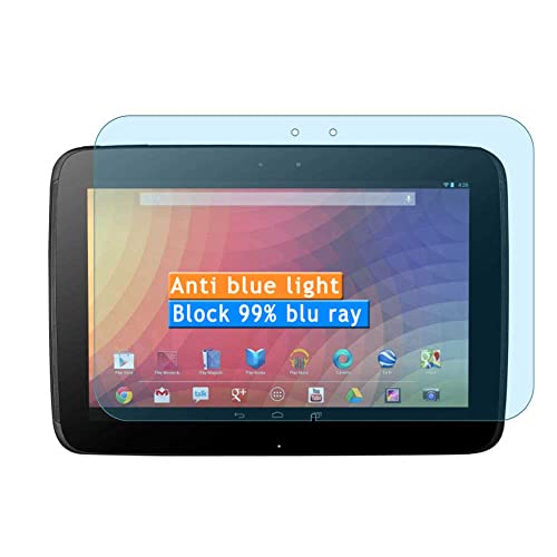 Vaxson 2 Unidades Protector de Pantalla Anti Luz Azul, compatible con Google Nexus 10 10
