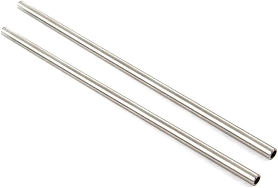 Tube Inox 316 - 2 Pièces De 250mm, Diamètre 8mm, épaisseur 1mm | Qualité Uxcell, Neuf