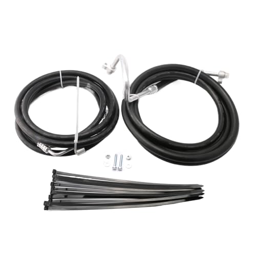 HLBTK SUB6050 Rear Air Conditioning A/C Line Set Fits for Cadillac Escalade ESV/for Chevy Suburban/for GMC Yukon XL 2000 2001 2002 2003 2004 2005 2006 Long Wheel Base